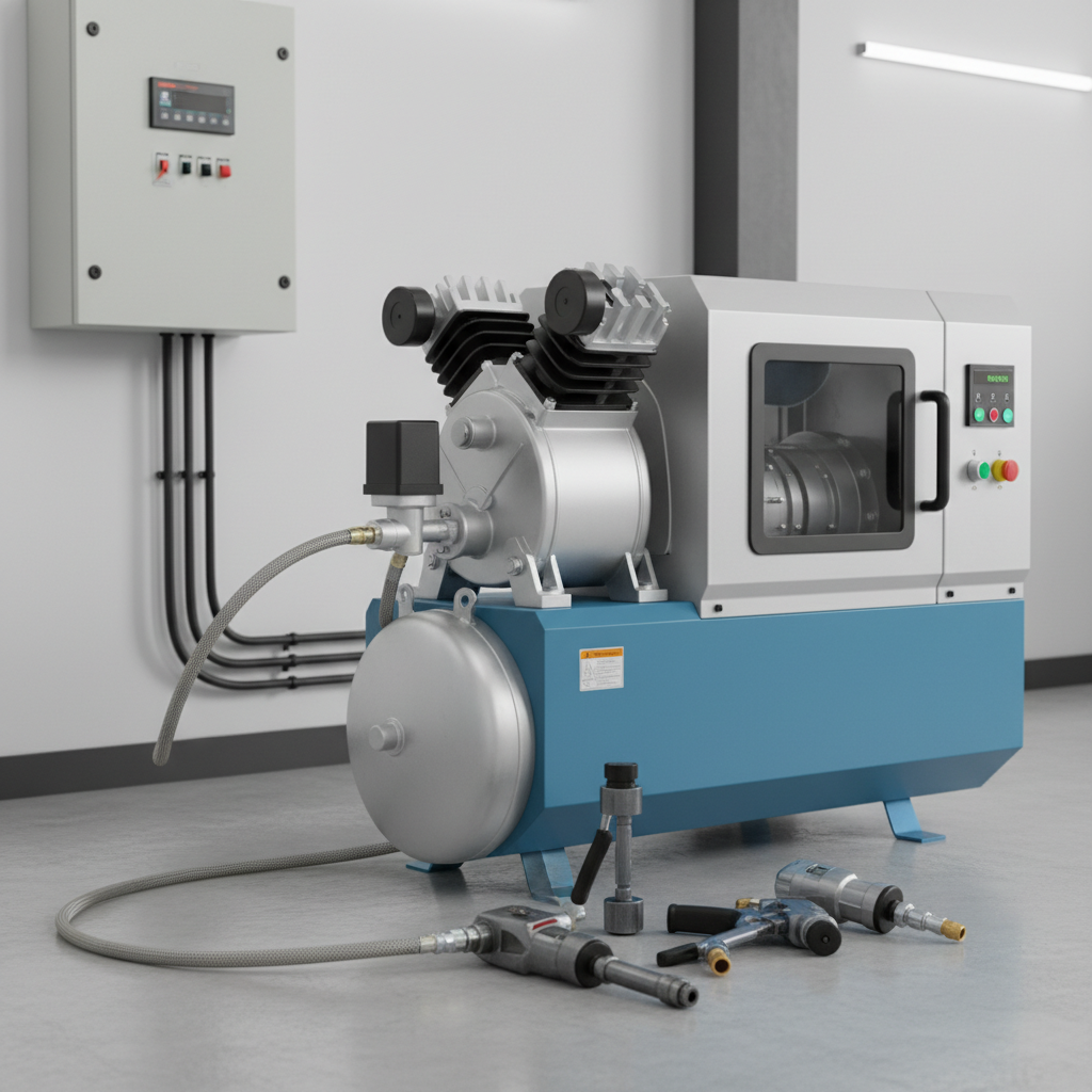 Energy-Saving Screw Air Compressor For Powering Pneumatic Tools