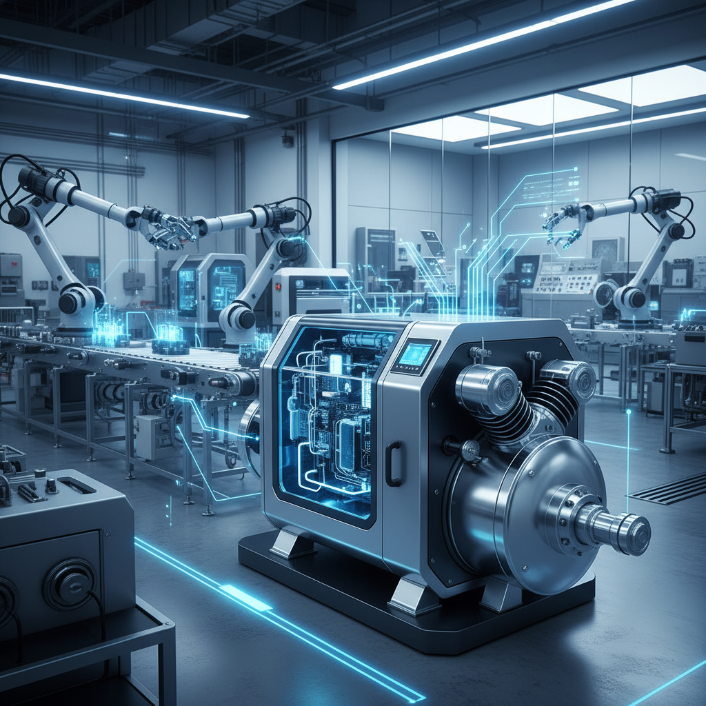 Intelligent Air Compressor For Industrial Manufacturing Processes