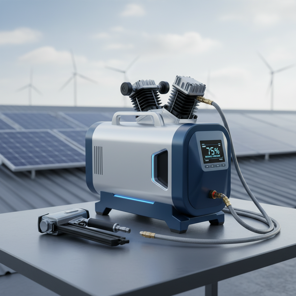 Energy-Efficient Air Compressor For Powering Pneumatic Tools