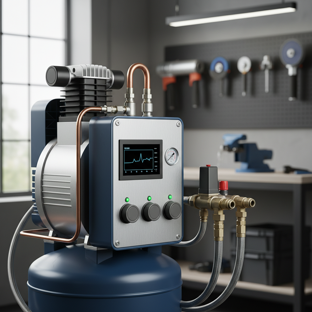 Energy-Saving Air Compressor For Powering Pneumatic Tools