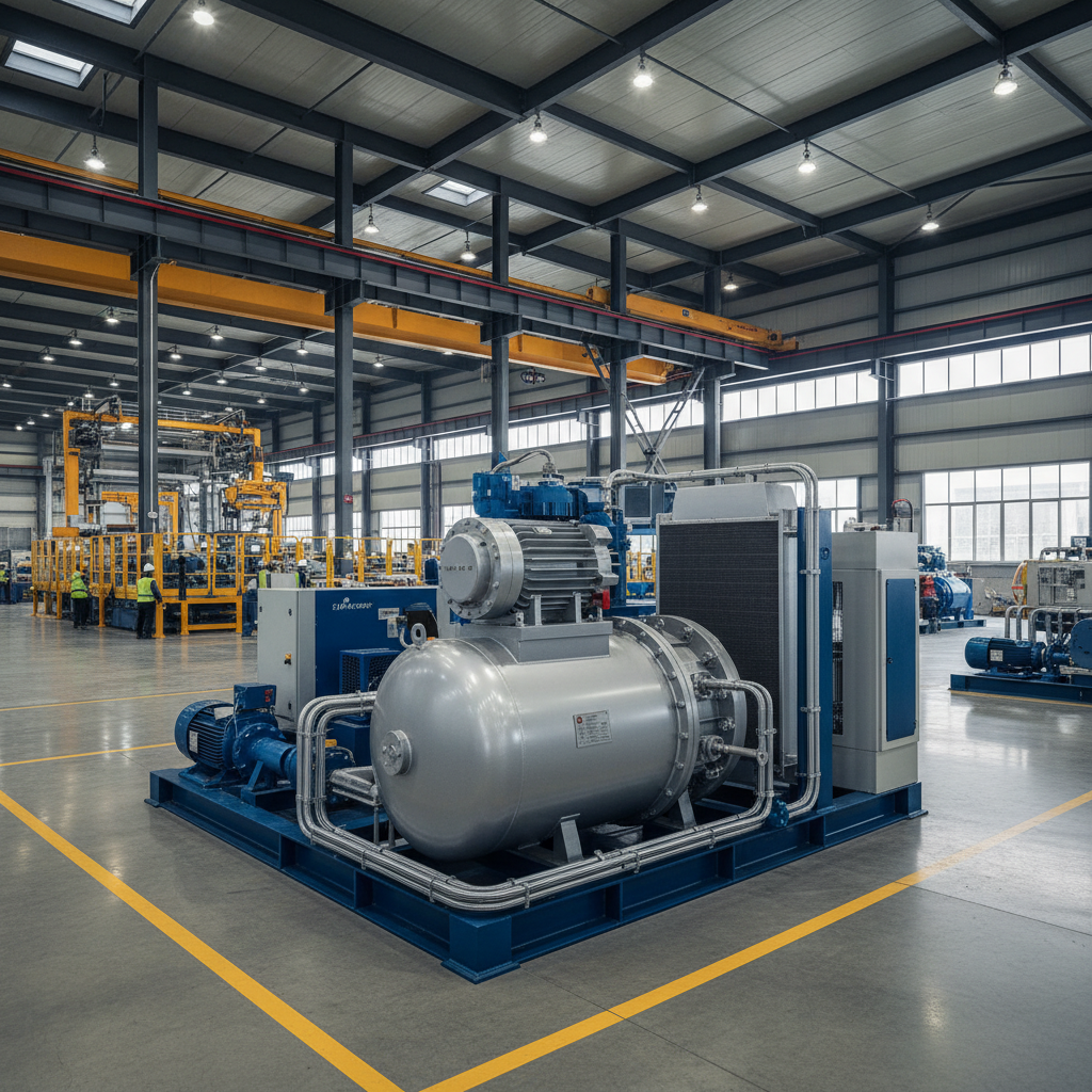 Energy-Saving Screw Air Compressor For Large-Scale Industrial Projects