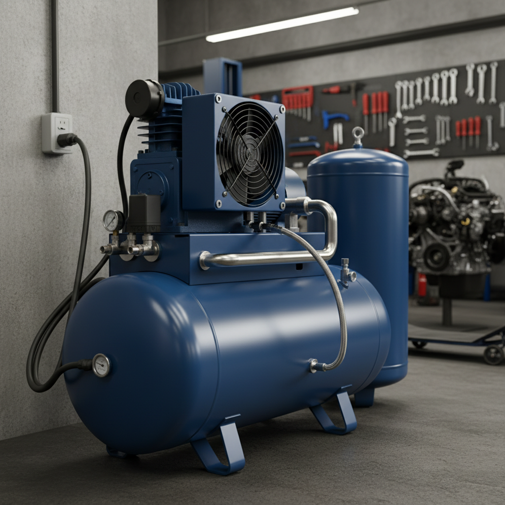 Screw Type Air Compressor For Automotive Repair And Maintenance