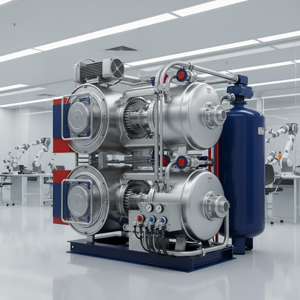 Two Stage Screw Air Compressor For Precision Manufacturing Tasks