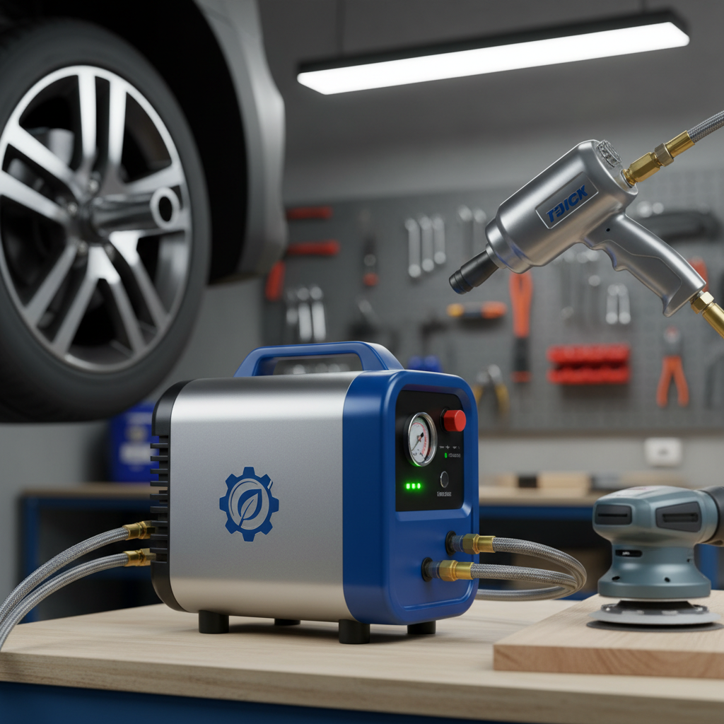 Energy Saving Air Compressor For Powering Pneumatic Tools