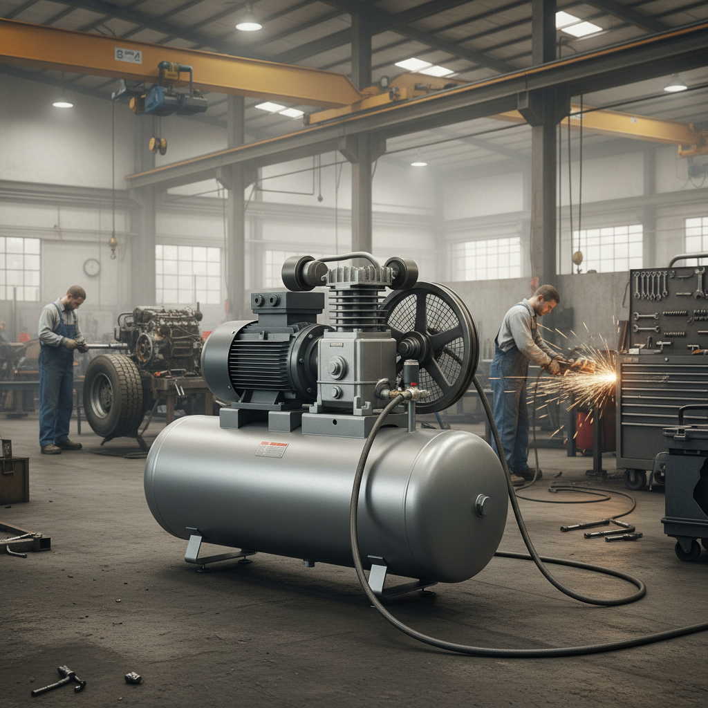 20 Hp Air Compressor For Heavy-Duty Mechanical Work