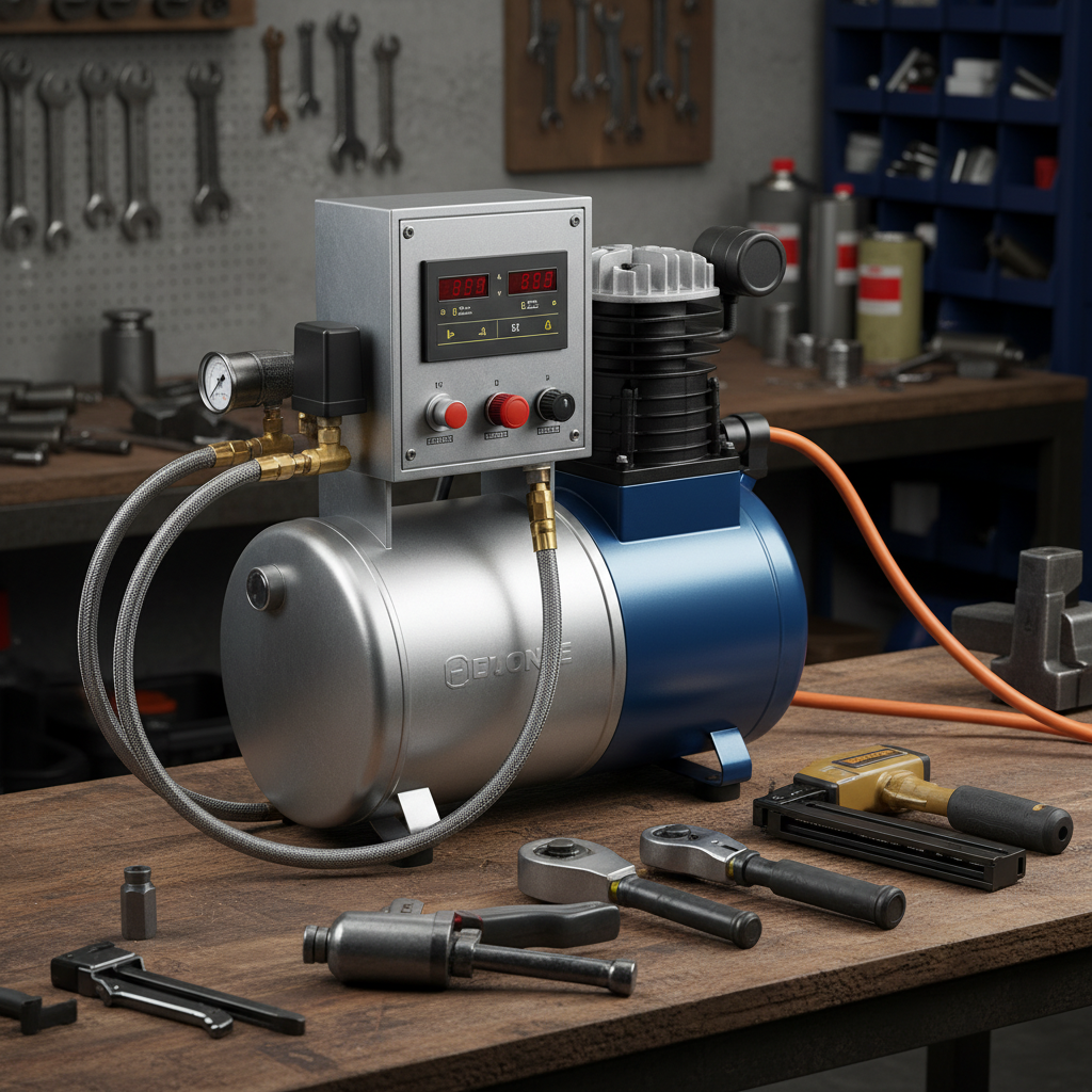 Variable Frequency Air Compressor For Powering Pneumatic Tools