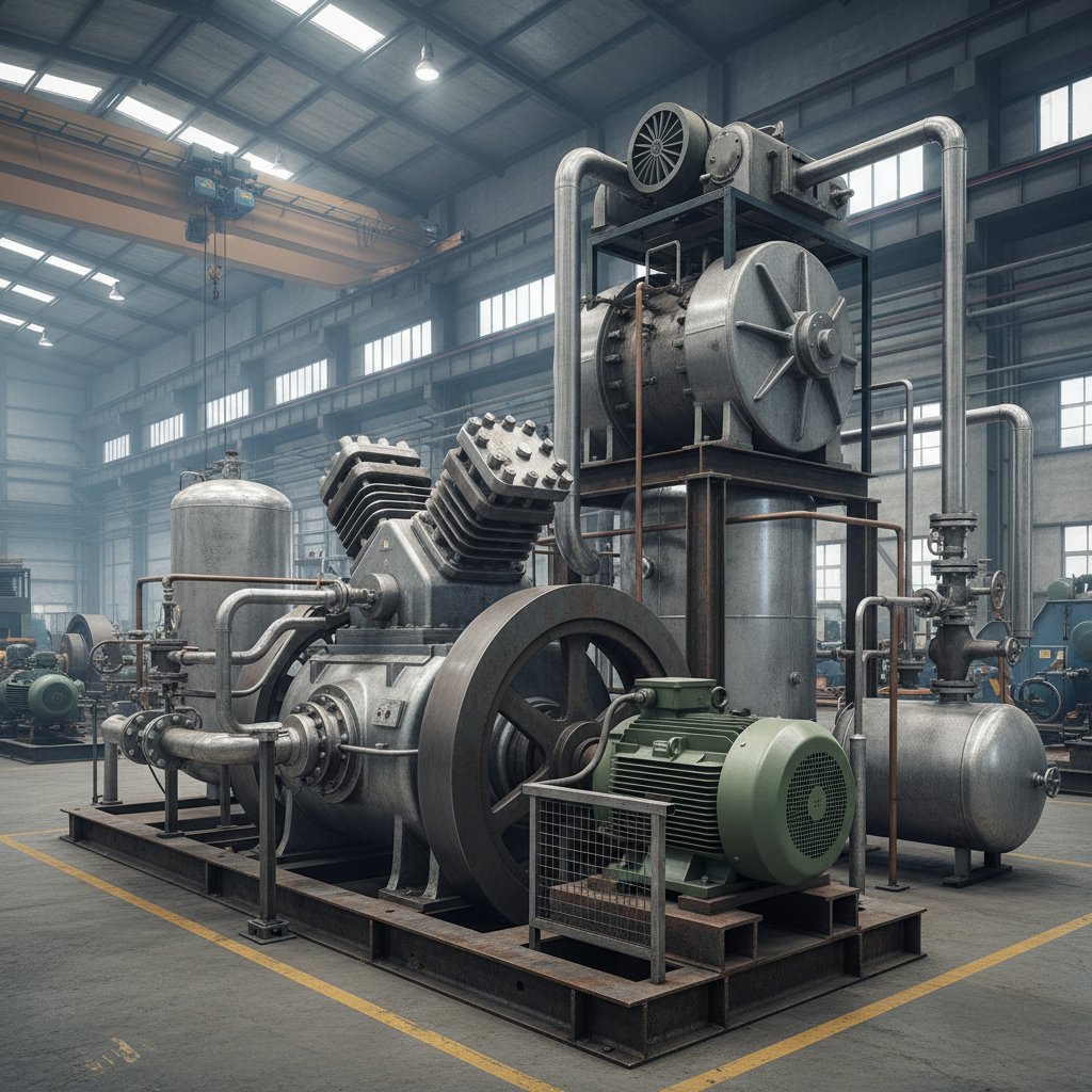 Two Stage Air Compressor For Large-Scale Industrial Projects