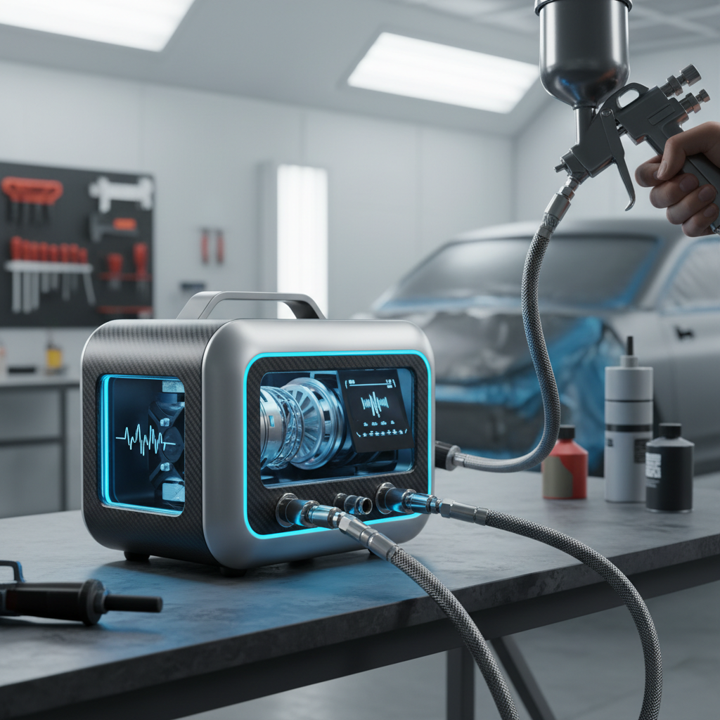 High-Tech Air Compressor For Painting And Spraying Applications