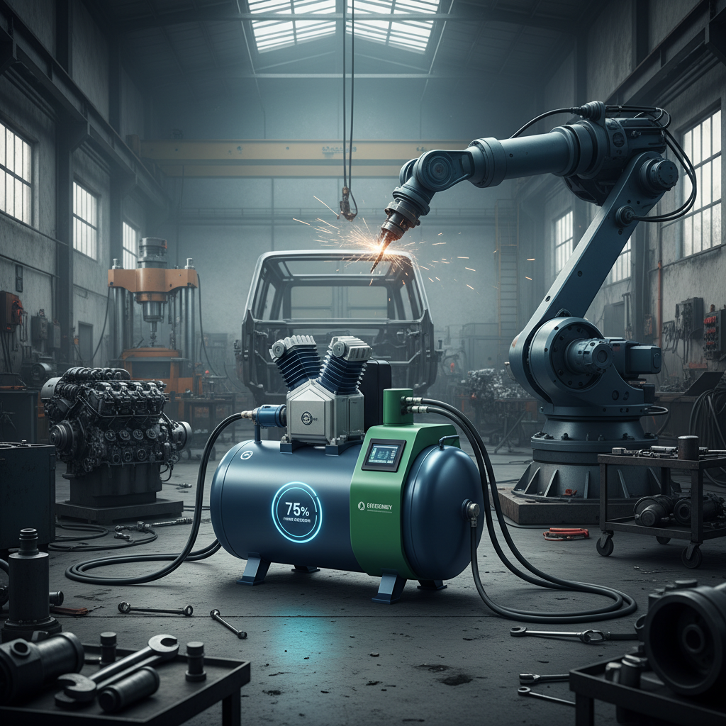 Energy-Saving Air Compressor For Heavy-Duty Mechanical Work
