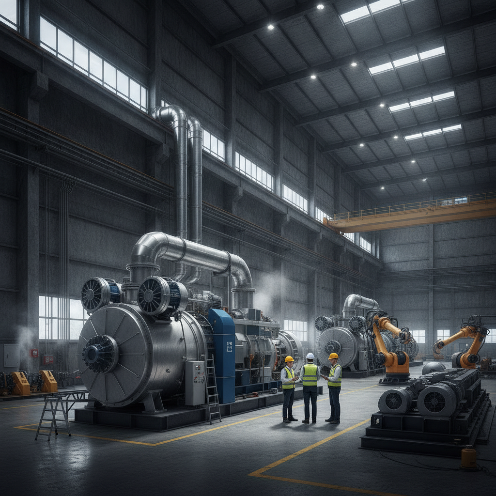 Air Compressor For Large-Scale Industrial Projects