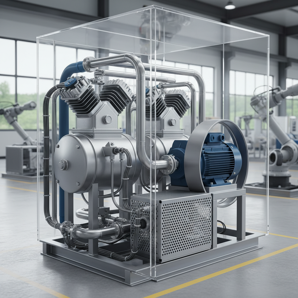 Two Stage Compression Air Compressor For Energy-Efficient Plant Operations