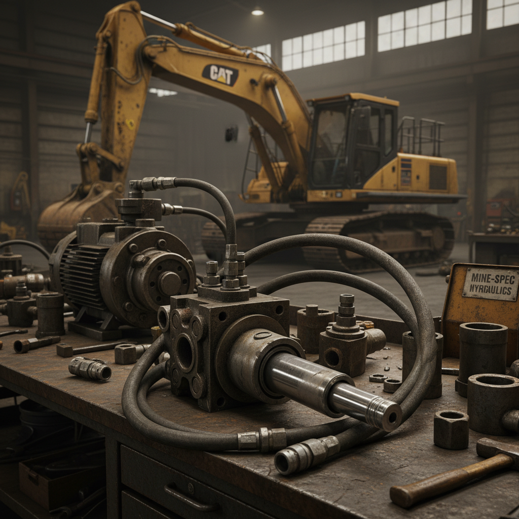 Hydraulic Parts For Mining And Heavy-Duty Excavation