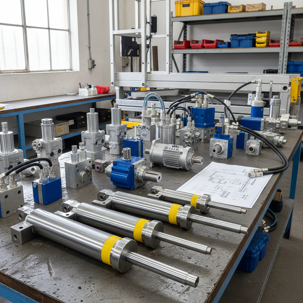 Hydraulic Machinery Parts For Mobile Lifting And Access Platforms