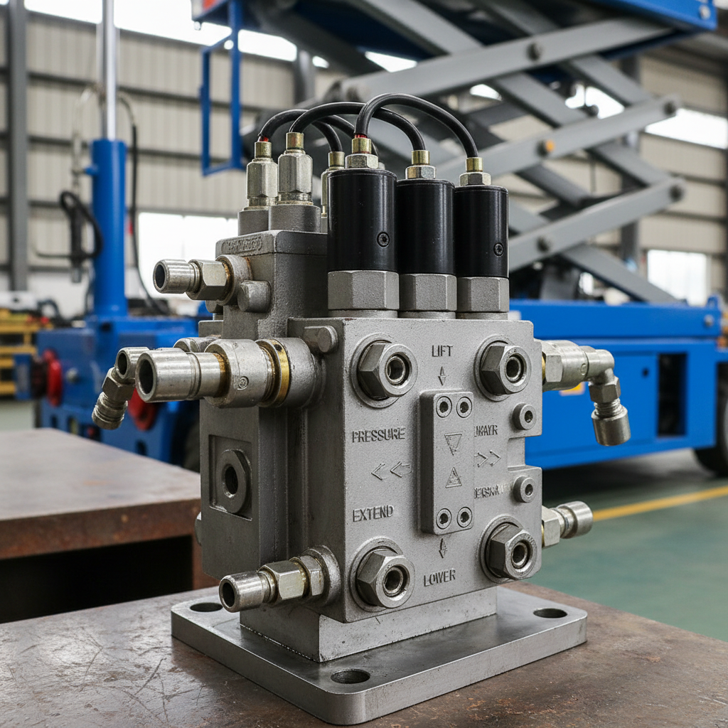 Hydraulic Station Valve Block For Mobile Lifting And Access Platforms