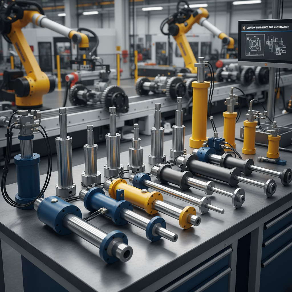 Custom Hydraulic Cylinders For Industrial Manufacturing And Automation