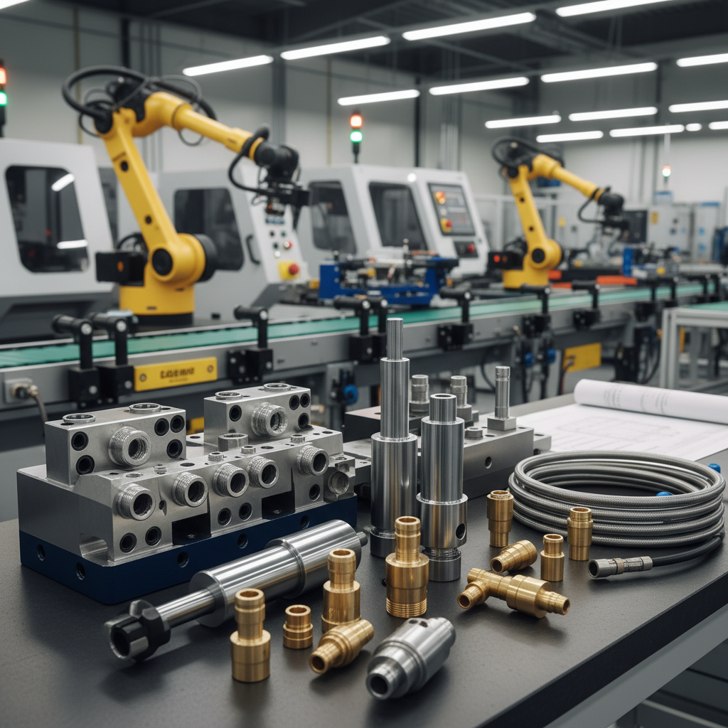 Hydraulic Equipment Parts For Industrial Manufacturing And Automation