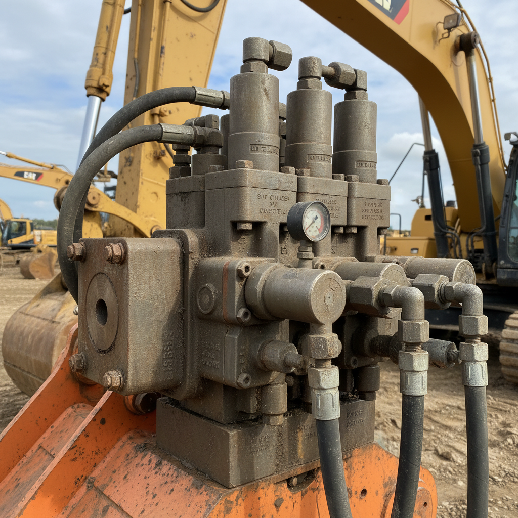 Hydraulic Control Manifold For Construction And Earthmoving Machinery