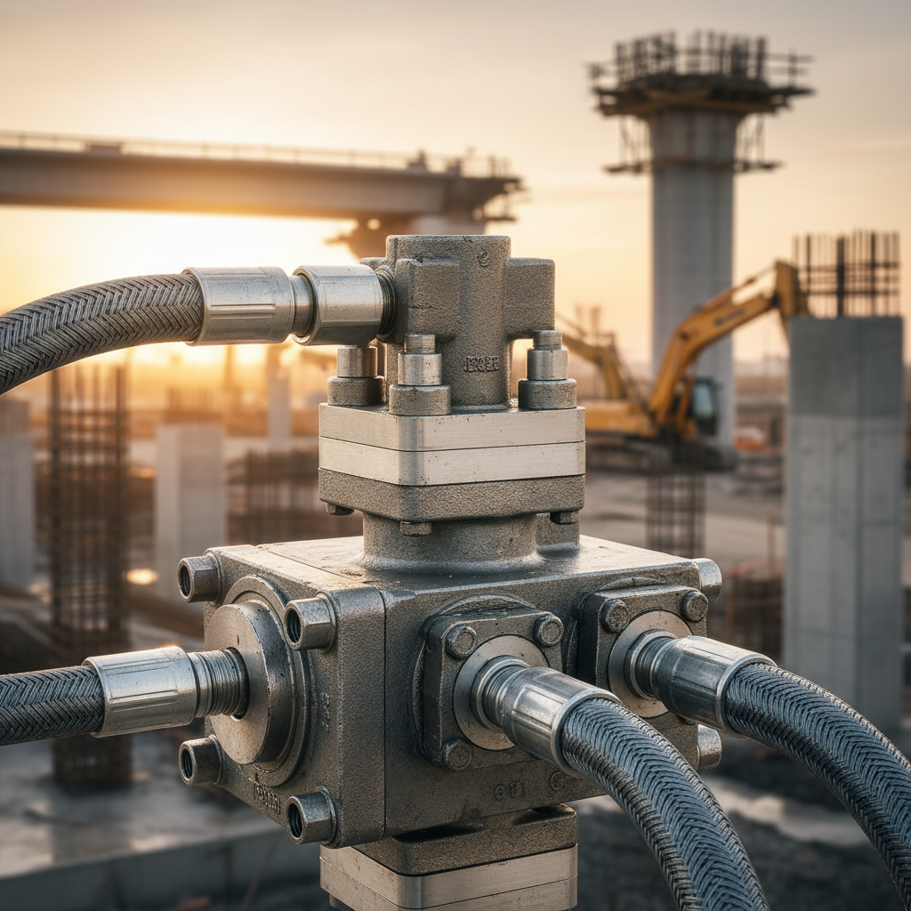 Hydraulic Counter Balance Valve For Infrastructure And Civil Engineering