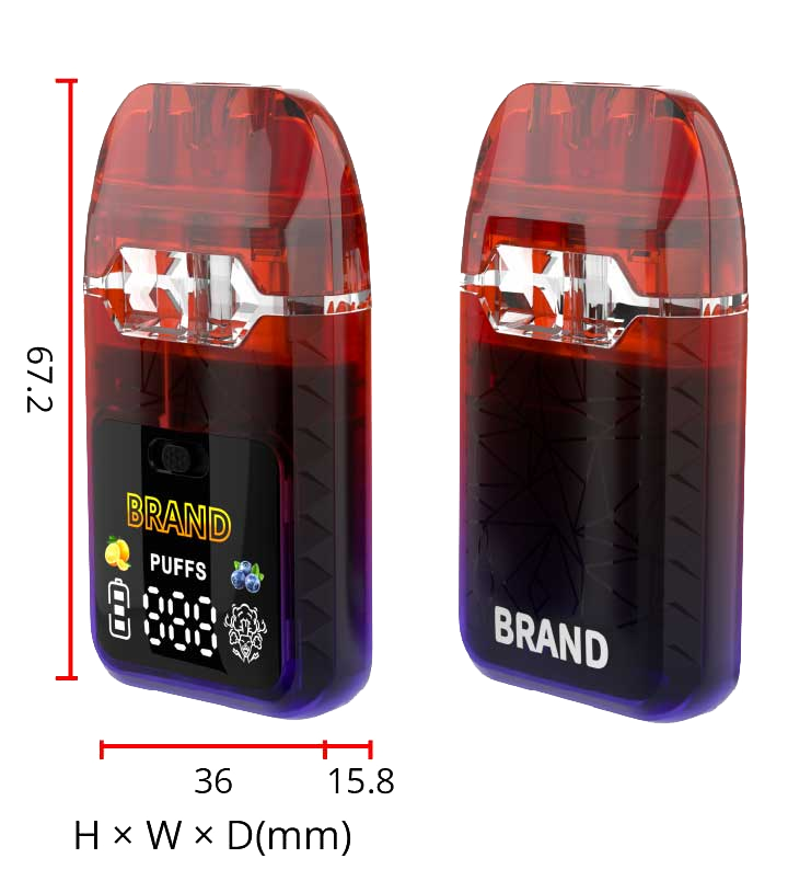 Magix Rave Smart Vape Dual Flavor THC CBD Vape Hardware (1)