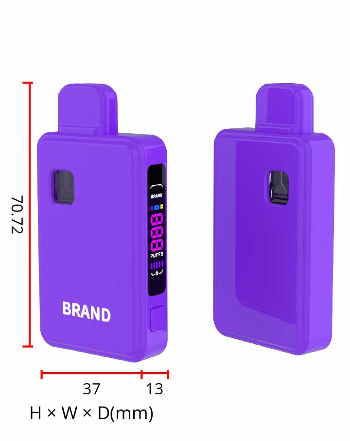 Magix pulso pro THC kece-ena-dua vape vakayagataki me baleta na ivakatakilakila ni hemp