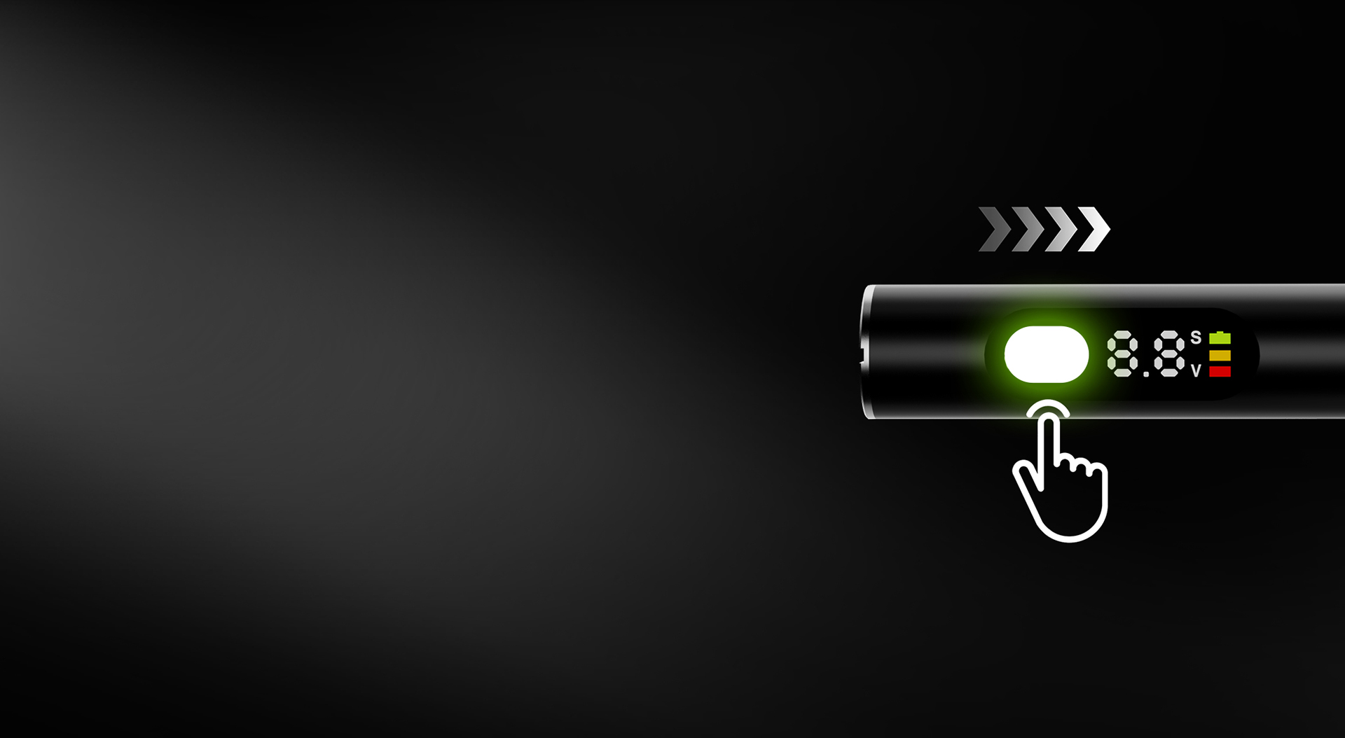 Volt Mini 510 Battery ya walay Adjustable Voltage (3)