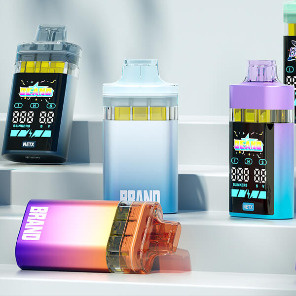 Mixed Flavor Disposable Vape Hardware CBD THC Oils AIO Device