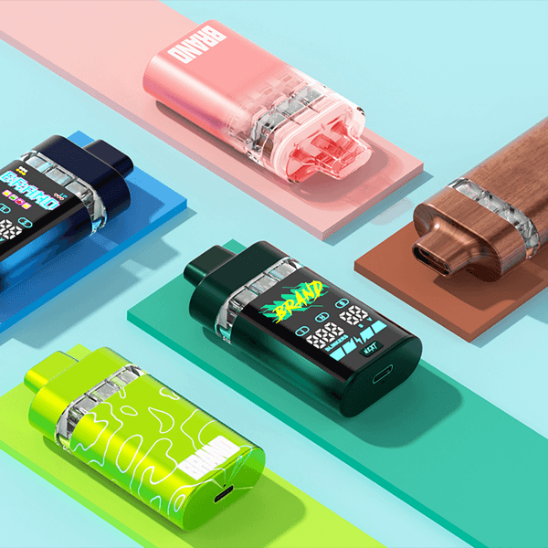 3 az 1-ben ízesített kannabisz vape hardver 3 tartályos, állítható feszültséggel