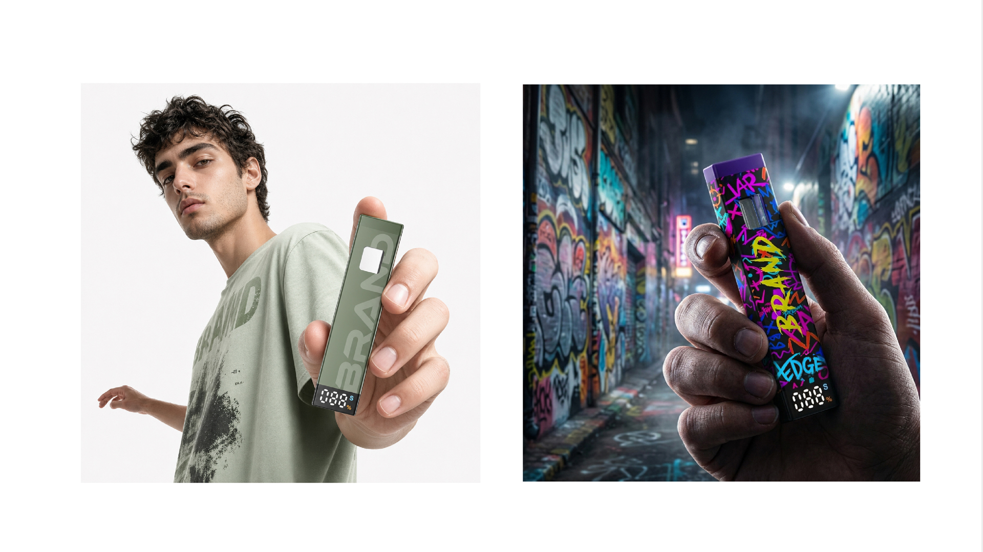 EDGE Smart Vape Cannabis bir martalik ishlatiladigan Vape Uskuna 100% Yonmaydi-10