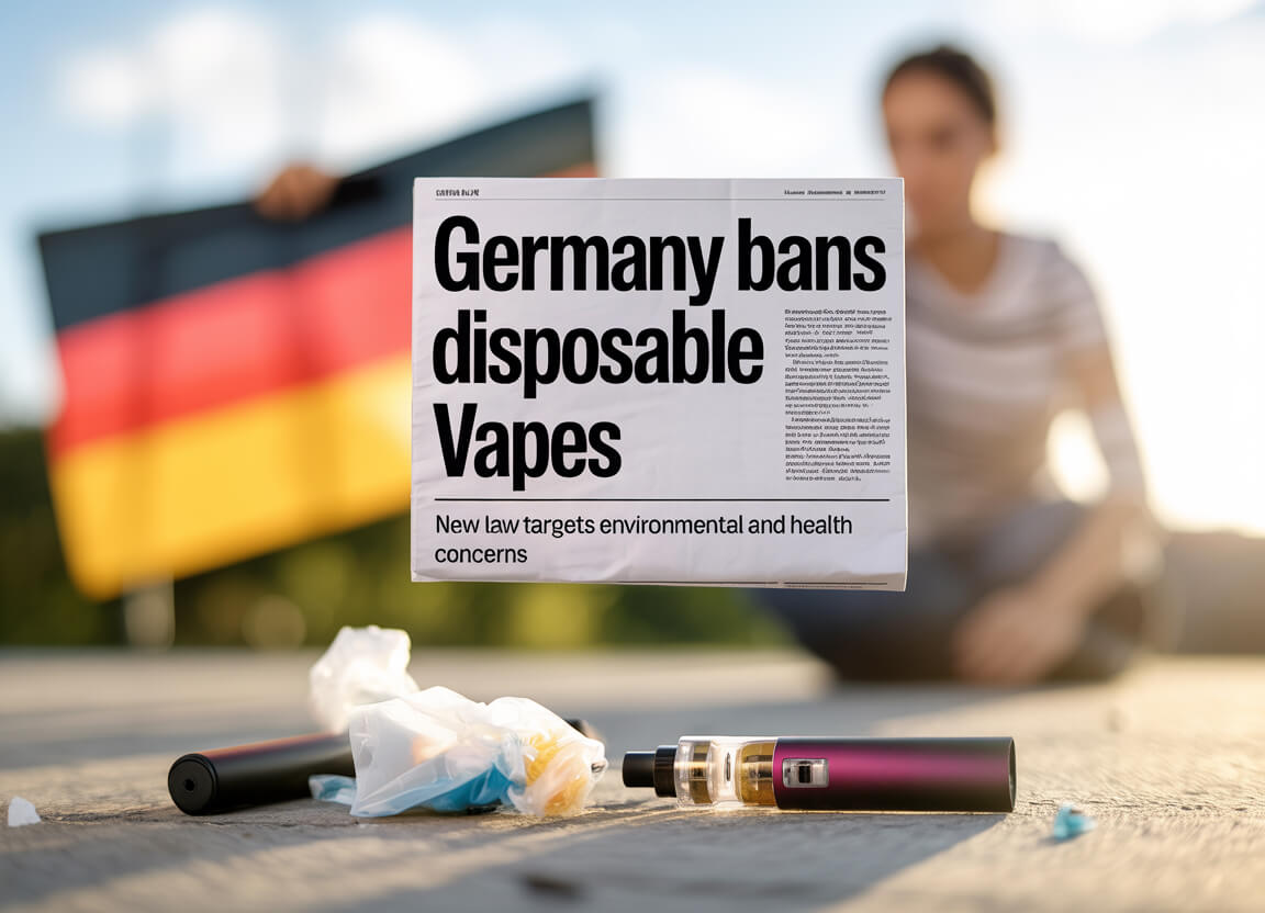 German Plans To Ban Disposable Vapes No Impact On Refillable