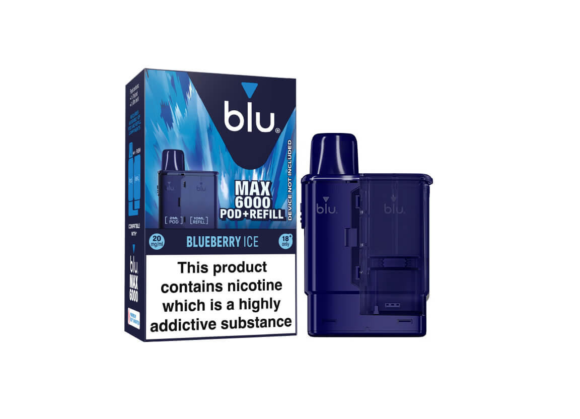 blu imperial tobacco Imperial Tobacco Launches 2ml + 10ml Blu MAX 6000 Kit In UK