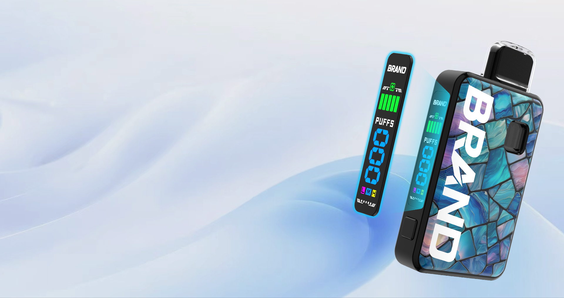 Pulse Pro kece-ena-dua na misini ni vape kei na vakaraitaki digitaki levu (3)