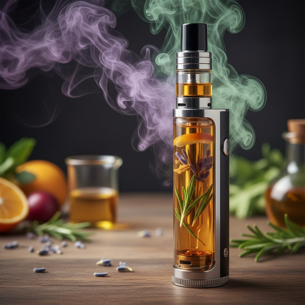 Lazzatga yo'naltirilgan terpenlar uchun CBD Vape