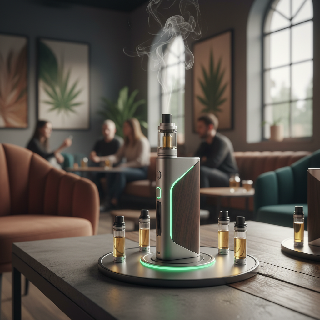 Dam olish maskanlari uchun kannabis bug'latgichi