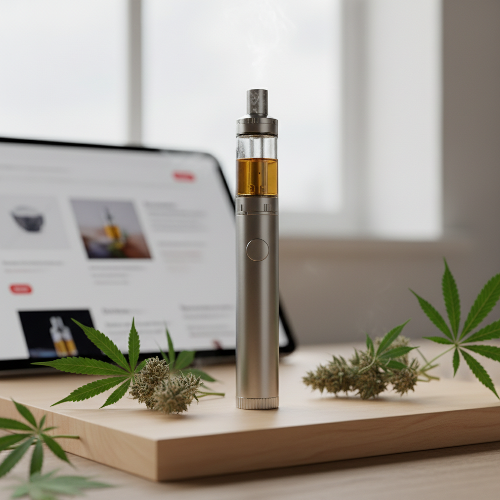 Onlayn elektron tijorat platformalari uchun CBD moyli vape