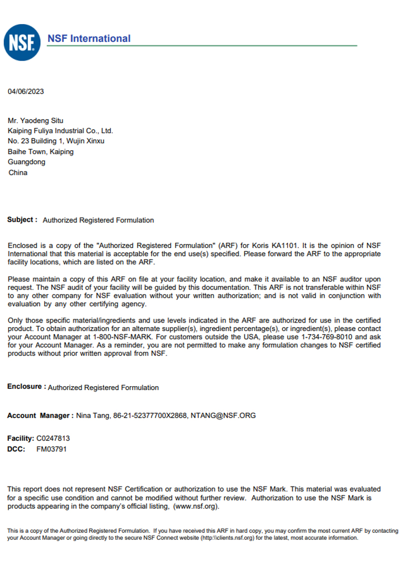 NSF--modified-solid-surface