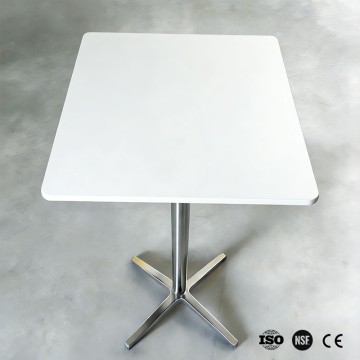 China Customize 700*700mm Acrylic Solid Surface Dining Table Top - Factory Suppliers for Restaurant & Coffee Shop
