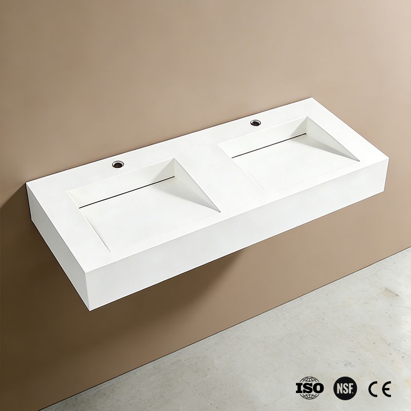 Solid Surface Double Basin (1)