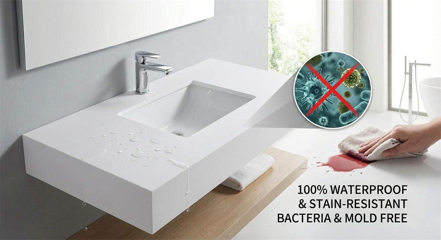 Solid Surface Double Basin (8)