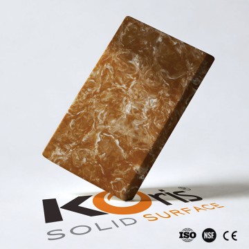 Koris HW2803 Natural Stone Pattern Big Slab Composite Modified Acrylic Solid Surface Marble Sheet