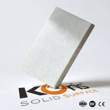 Koris HW series  artificial marble pattern big slab acrylic solid surface artificial stonee sheet for countertop，vanity top，table top