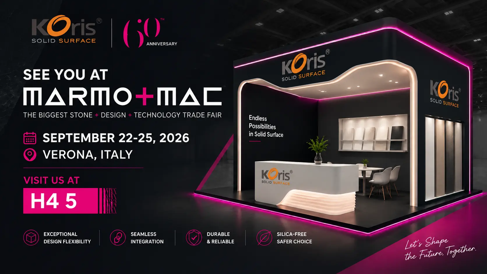 Meet Koris at Marmomac 2026
