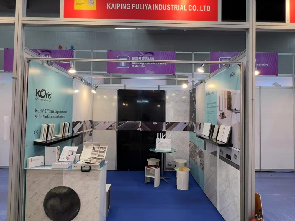 Koris Participation: China Top Solid Surface Kitchen Countertop Supplier at Coverings
