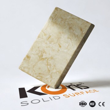 Koris brand HW3801 3660*760*12mm thick acrylic artificial stone solid surface for bar counter countertop