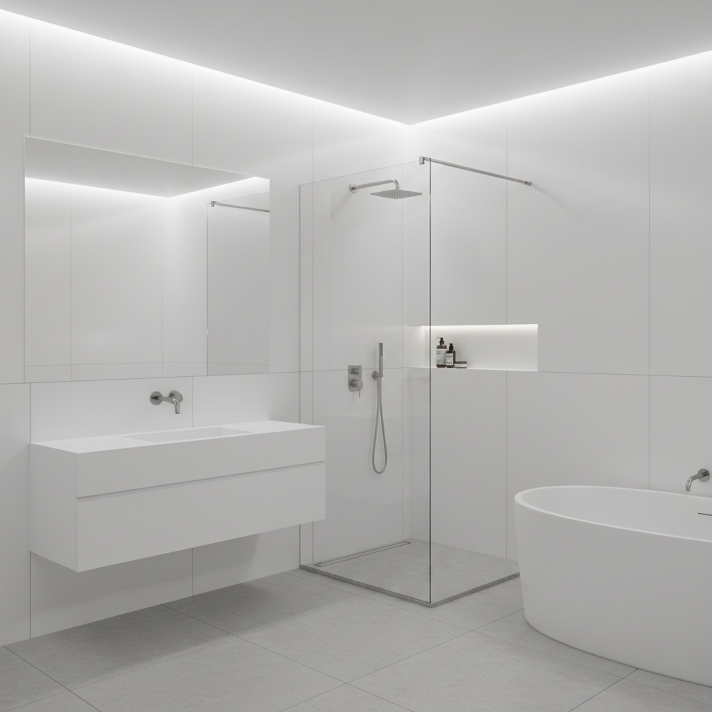 Pure Solid Surface Sheet For Bathroom Wall Cladding