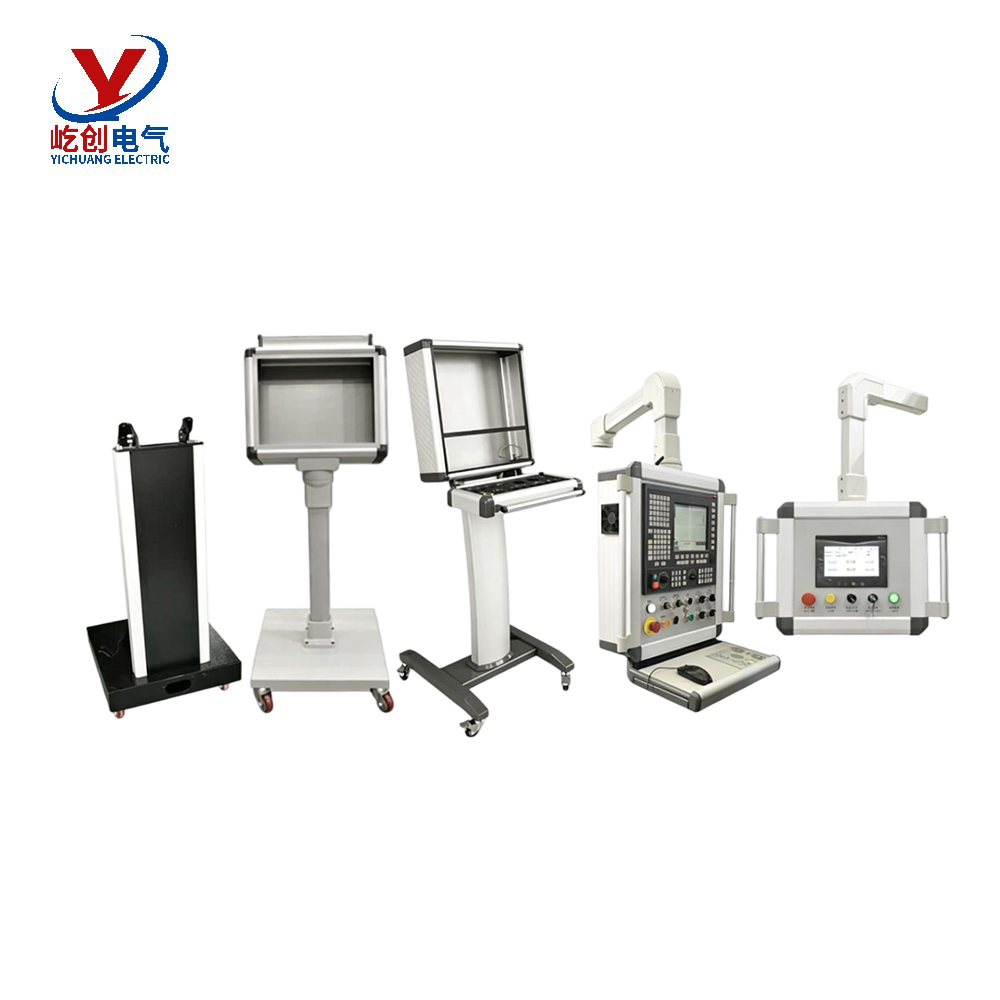 Rittal-Style Aluminum Cantilever Enclosure | Arm System & Swing Arm Control Box