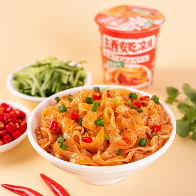 China 210g Cup-Style Xi'an Konjac Cold Noodles (Xi'an Specialty