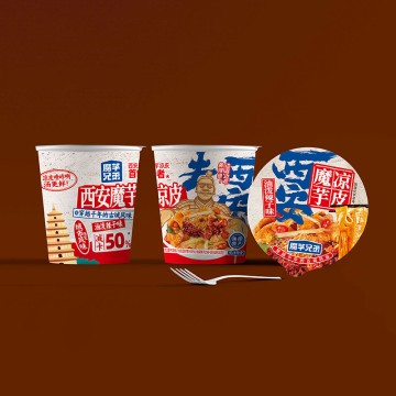 200g/220g Barrel-Style Upgraded Xi'an Konjac Cold Noodles