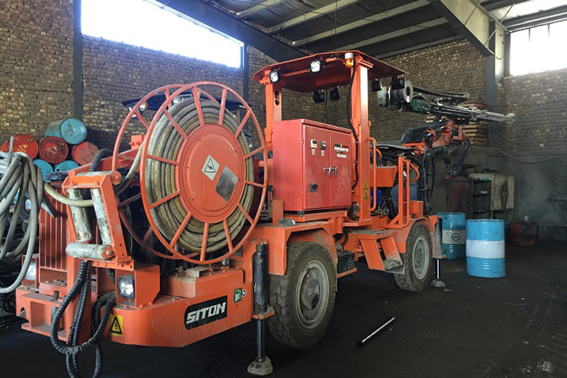 Drilling Jumbo Commissioning in Underground Lead and Zinc Mine