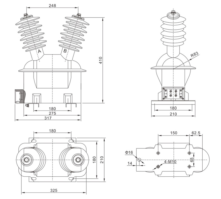 2. Transformador de voltaje de alta calidad JDZW-10R.jpg