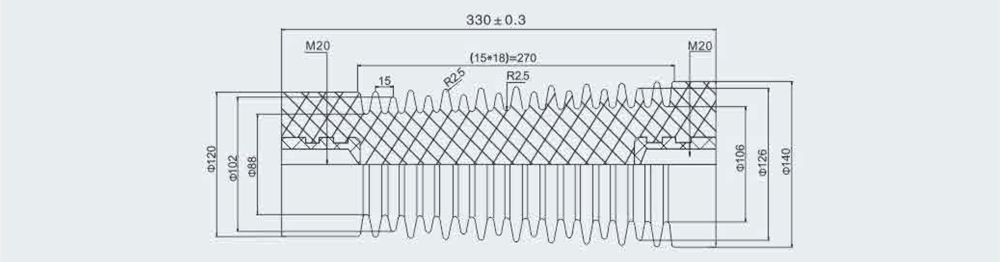 Aislador ZN23-40.5A